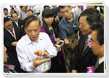 2013年上海紡機展同和公司展位成為關注焦點
